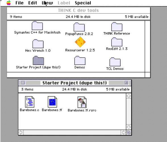 Resource 'THINK C development'