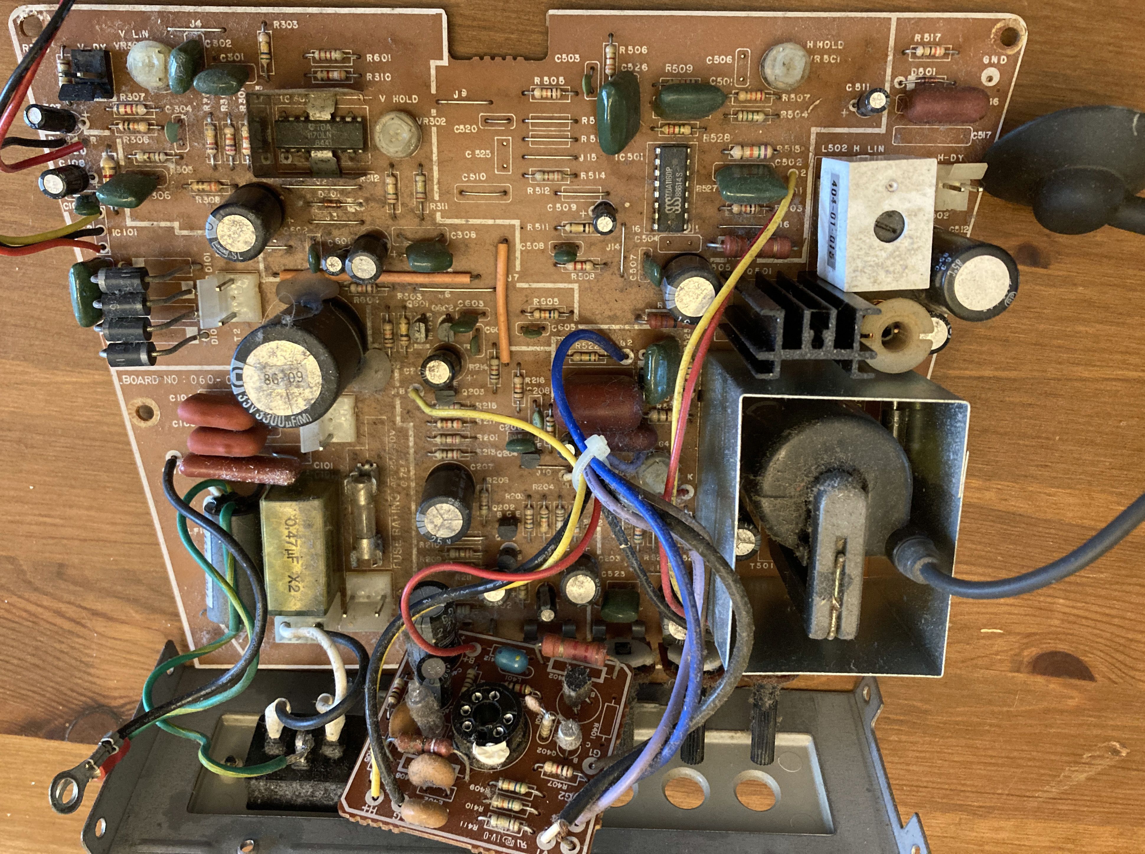 Franklin MG-120TS components.jpg